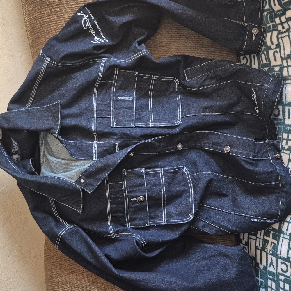 South Pole Dark Blue Denim Jacket
